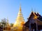 Chiang Mai, Thailand. JAN 10, 2023 : Wat Phra Singh or Was Phra sing