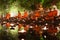 CHIANG MAI THAILAND-MAY 13 : Visakha Puja Day in Chiangmai.Traditional monk Lights floating balloon made of paper annually at Wat