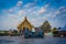 Chiang Rai Blue Temple or Wat Rong Seua Ten