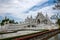 Chiang Rai in northern Thailand Baimiao called: Long Kun Temple, Linh Quang or White Dragon Temple (Wat Rong Khun)