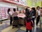 CHIANG RAI, THAILAND - MARCH 4 : Unidentified asian customers choosing fresh chicken in supermarket on March 4, 2019 in Chiang rai