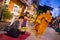 Chiangkhan, Loei, Thailand - November 27, 2016 :women are preparing food for giving alms to buddhist monks