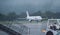 Chiangmai, Thailand, 28th July 2018: Cathay Dragon A320-200 B-HSI flight KA232 from Hong Kong arrived at Chaingmai