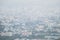 Chiangmai,Thailand : Air pollution in city of chiangmai province in north of thailand.Cityscape urban skylines in