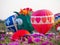 CHIANGRAI Thailand - FEBUARY 12-16 2020 : Singha Park ChiangRai International valentine`s Balloon Fiesta 2020 in Singha Park,
