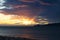 Chiavari - promenade at sunset - Portofino view - Liguria - Italy