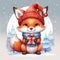 Chibi Fox\'s Winter Festivities: Christmas Cutie