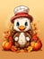 Chibi Thanksgiving turkey