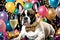 Chic Canine Soiree: French Bulldog Clad in a Shimmering Bow Tie, Lapping Up Champagne from a Crystal Flute, Surrounded by Elegance