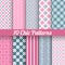 Chic different vector seamless patterns (tiling)