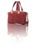 Chic red corduroy handbag
