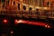 Chicago bridge by night
