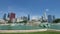 Chicago Downtown Skyline from the Buckingham Fountain View