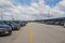 Chicago, IL, USA, April 6 2017:Limousine Parking Lot at Oâ€™Hare International Airport, for editorial use only