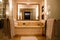 CHICAGO, ILLINOIS, UNITED STATES - DEC 12th, 2015: Modern and spacious bathroom suite designed with luxury in a luxus