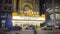 Chicago landmark Theatre night time exterior