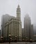 Chicago Landmarks on a Fogging Morning #1