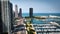 Chicago marina from above - aerial photography - CHICAGO, ILLINOIS - JUNE 06, 2023