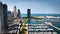 Chicago marina from above - aerial photography - CHICAGO, ILLINOIS - JUNE 06, 2023