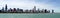 Chicago panoramic skyline