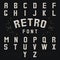 Chicago retro alphabet