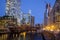 Chicago River at Dusk