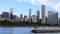 Chicago skyline and harbor
