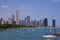 Chicago Skyline over Monroe Harbor  707070