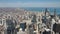 Chicago Skyline Panorama, Downtown Skyscrapers, Financial District and Lake