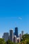 Chicago skyline with view of John Hancock Center and surrounding