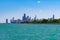 Chicago Skyline Viewed from Belmont Harbor