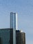 Chicago Skyscraper Architecture With Dull Winter Sky
