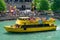 Chicago Water Taxi on the Chicago River during the Ducky Derby Race for the Special Olympics