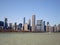 Chicago Waterfront View On Sunny Day