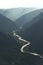 Chicamocha canyon, mountainous Andean scenery in Santander, Colombia, at sunset