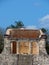 Chichen Itza, Mexico; April 16 2015: People visiting the ancient buildings of maya culture liek the pyramid, jaguar temple, planet