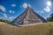 Chichen Itza Mexico pyramid on sunny day