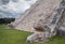 Chichen Itza pyramid stairs in Mexico