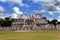 Chichen Itza pyramid, Yucatan, Mexico.Cityscape in a sunny day