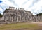 Chichen Itza pyramid, Yucatan, Mexico.Landscape in a sunny day