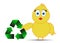 Chick holding recycle concept