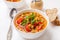 Chick-pea and Quinoa Vegetable Soup