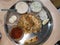 Chicken Briyani, Rasogulla, Khir, Rassa, Kadi, Cake 3
