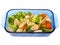 Chicken & broccoli & carrot stir-fry in butter