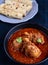 Chicken Curry with Indian bread