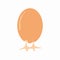 Chicken egg hatching cartoon illustration image