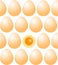 Chicken egg a white symmetrically Seamless pattern