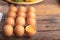 Chicken eggs are rich in high quality protein