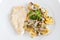 Chicken escalope with mushrooms