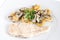 Chicken escalope with mushrooms